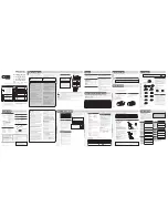 Предварительный просмотр 1 страницы Panasonic cq-rx300n Operating Instructions