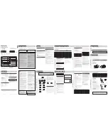 Panasonic CQ-RX420U Operating Instructions preview