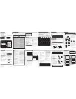 Panasonic CQ-RX420W Operating Instructions preview