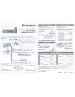 Panasonic CQ-RX450W Installation Instructions preview