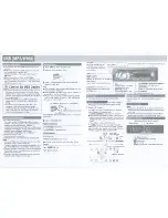 Preview for 8 page of Panasonic CQ-RX460W Operating Instructions Manual