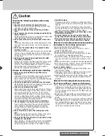 Preview for 3 page of Panasonic CQ-RXBT490W Operating Instructions Manual