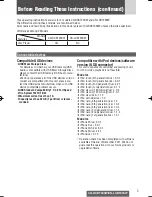 Preview for 5 page of Panasonic CQ-RXBT490W Operating Instructions Manual