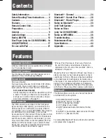 Preview for 6 page of Panasonic CQ-RXBT490W Operating Instructions Manual