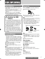 Preview for 17 page of Panasonic CQ-RXBT490W Operating Instructions Manual