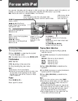 Preview for 21 page of Panasonic CQ-RXBT490W Operating Instructions Manual