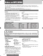 Preview for 36 page of Panasonic CQ-RXBT490W Operating Instructions Manual