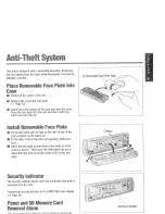 Предварительный просмотр 43 страницы Panasonic CQ-SRX7000N Operating Instructions Manual