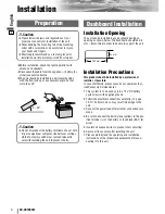 Предварительный просмотр 56 страницы Panasonic CQ-VA7005W Operating Instructions Manual