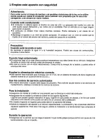 Preview for 7 page of Panasonic CQ-VA707W Operating Manual