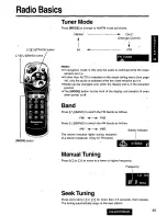 Preview for 45 page of Panasonic CQ-VA707W Operating Manual