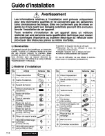 Preview for 112 page of Panasonic CQ-VA707W Operating Manual