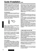 Preview for 114 page of Panasonic CQ-VA707W Operating Manual