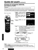 Preview for 146 page of Panasonic CQ-VA707W Operating Manual