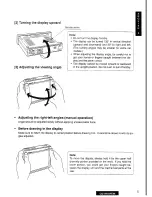 Preview for 5 page of Panasonic CQ-VA70PEW Operating Instructions Manual