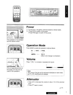 Preview for 7 page of Panasonic CQ-VA70PEW Operating Instructions Manual