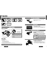 Предварительный просмотр 4 страницы Panasonic CQ-VA7800N Operating Instructions Manual