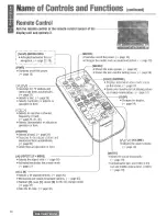 Предварительный просмотр 14 страницы Panasonic CQ-VAD7200U Operating Instructions Manual