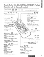 Предварительный просмотр 15 страницы Panasonic CQ-VAD7200U Operating Instructions Manual