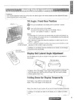 Предварительный просмотр 19 страницы Panasonic CQ-VAD7200U Operating Instructions Manual