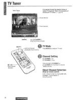 Предварительный просмотр 20 страницы Panasonic CQ-VAD7200U Operating Instructions Manual