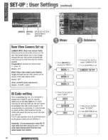 Предварительный просмотр 40 страницы Panasonic CQ-VAD7200U Operating Instructions Manual