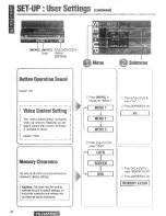 Предварительный просмотр 42 страницы Panasonic CQ-VAD7200U Operating Instructions Manual