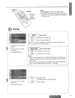 Предварительный просмотр 43 страницы Panasonic CQ-VAD7200U Operating Instructions Manual