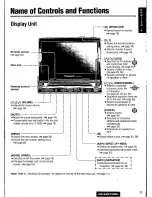 Предварительный просмотр 13 страницы Panasonic CQ-VAD7200U Operating Manual