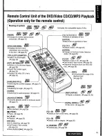 Предварительный просмотр 15 страницы Panasonic CQ-VAD7200U Operating Manual