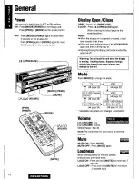 Предварительный просмотр 18 страницы Panasonic CQ-VAD7200U Operating Manual