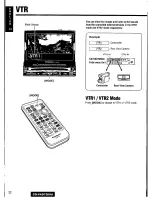 Предварительный просмотр 22 страницы Panasonic CQ-VAD7200U Operating Manual