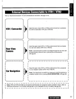 Предварительный просмотр 23 страницы Panasonic CQ-VAD7200U Operating Manual