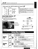 Предварительный просмотр 29 страницы Panasonic CQ-VAD7200U Operating Manual