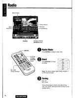 Предварительный просмотр 34 страницы Panasonic CQ-VAD7200U Operating Manual