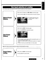 Предварительный просмотр 35 страницы Panasonic CQ-VAD7200U Operating Manual