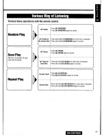 Предварительный просмотр 37 страницы Panasonic CQ-VAD7200U Operating Manual