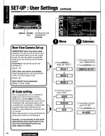 Предварительный просмотр 40 страницы Panasonic CQ-VAD7200U Operating Manual