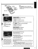 Предварительный просмотр 41 страницы Panasonic CQ-VAD7200U Operating Manual