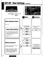 Предварительный просмотр 42 страницы Panasonic CQ-VAD7200U Operating Manual