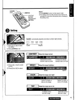 Предварительный просмотр 45 страницы Panasonic CQ-VAD7200U Operating Manual