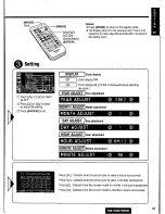 Предварительный просмотр 49 страницы Panasonic CQ-VAD7200U Operating Manual