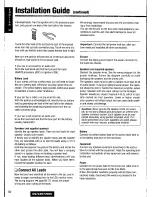 Предварительный просмотр 60 страницы Panasonic CQ-VAD7200U Operating Manual