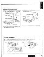 Предварительный просмотр 63 страницы Panasonic CQ-VAD7200U Operating Manual