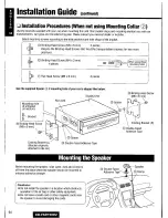 Предварительный просмотр 64 страницы Panasonic CQ-VAD7200U Operating Manual