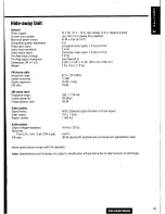 Предварительный просмотр 91 страницы Panasonic CQ-VAD7200U Operating Manual