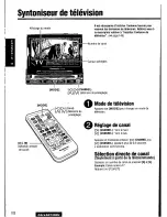 Предварительный просмотр 102 страницы Panasonic CQ-VAD7200U Operating Manual