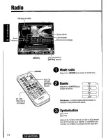 Предварительный просмотр 116 страницы Panasonic CQ-VAD7200U Operating Manual