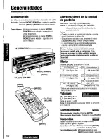 Предварительный просмотр 182 страницы Panasonic CQ-VAD7200U Operating Manual