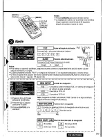 Предварительный просмотр 203 страницы Panasonic CQ-VAD7200U Operating Manual